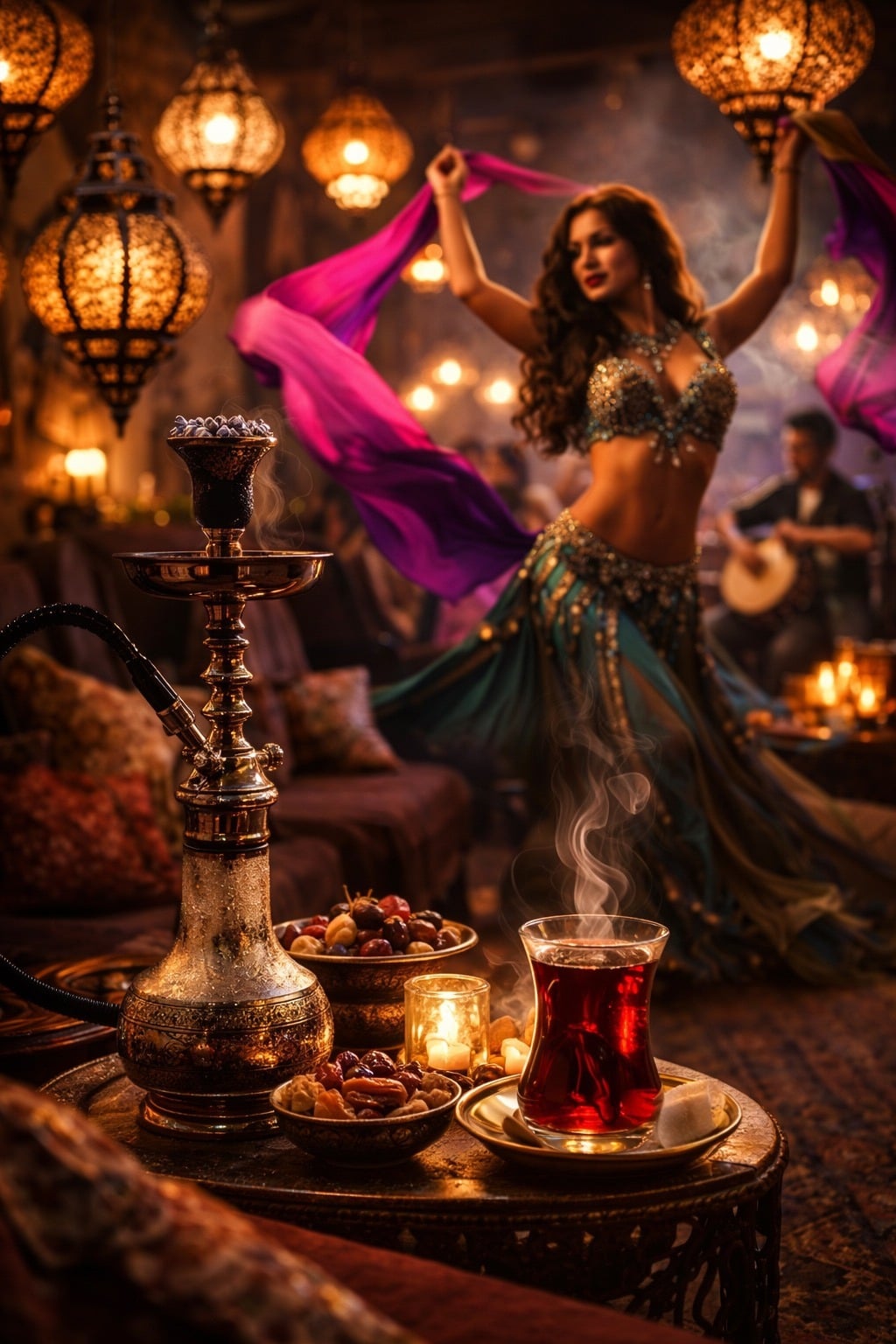 Turkish and Mediterranean dining atCafé Istanbul 🧿 in Sandy Springs Georgia